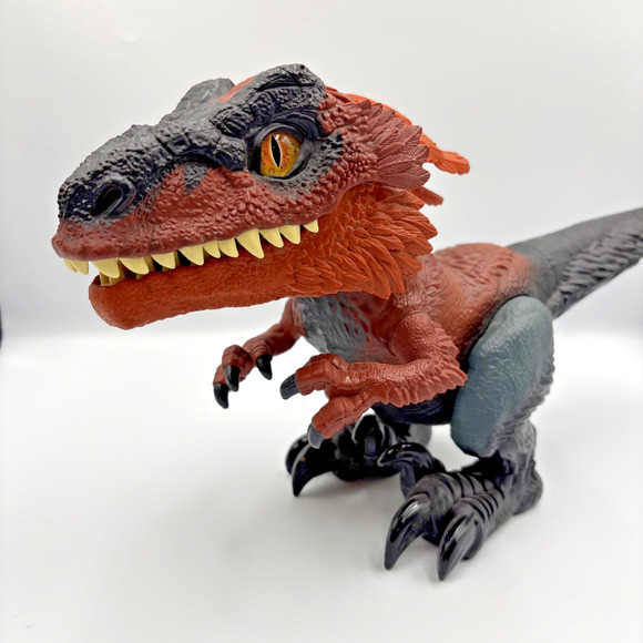 Jurassic World Dominion Uncaged Ultimate Supreme Pyroraptor - Tested Works! - Picture 1 of 9